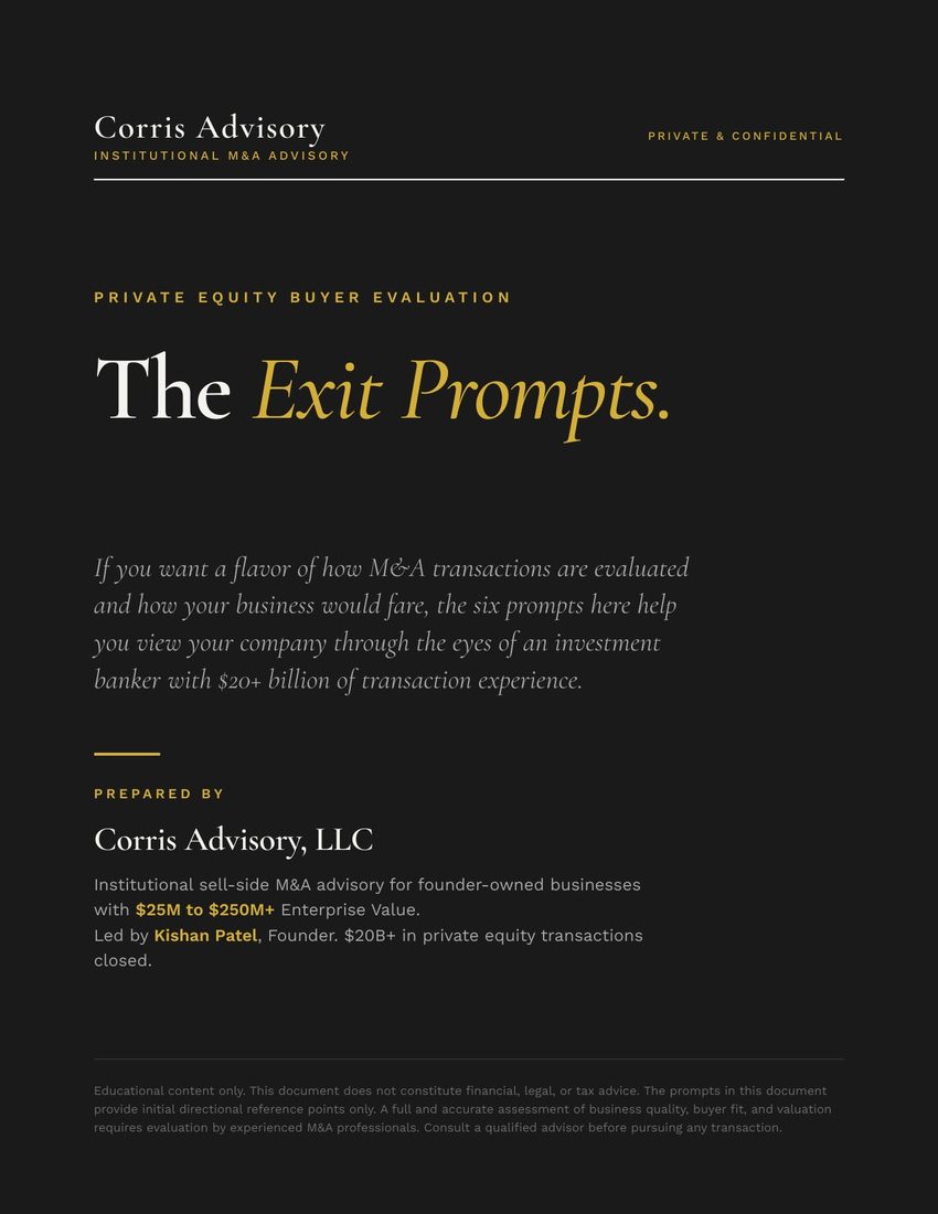The Exit Prompts PDF cover preview